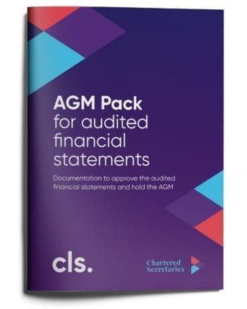 agm pack for audited financial statements